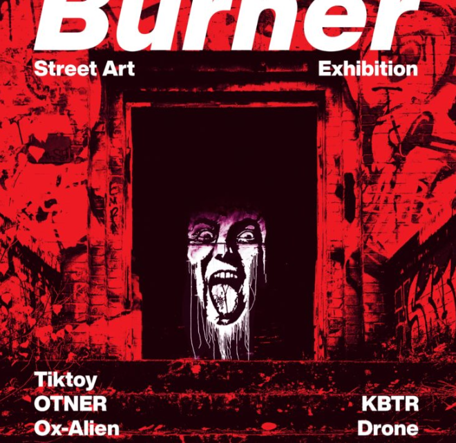 Street art event Burner in volle gang