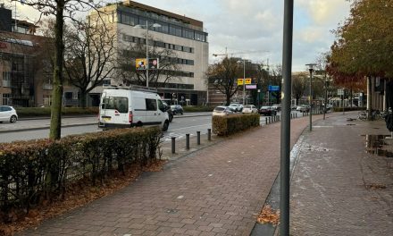 Dekbedden actie op straat