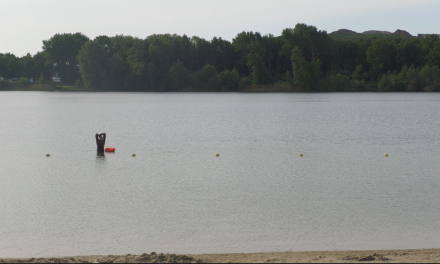Triatleet Benjamin Maclean is als een vis in het water als het gaat om zwemmen