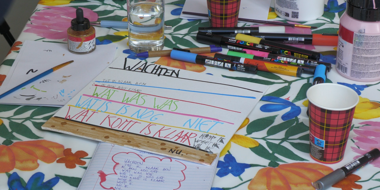 Zelfontplooiing door de workshop ‘Levende Letters’