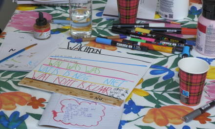 Zelfontplooiing door de workshop ‘Levende Letters’