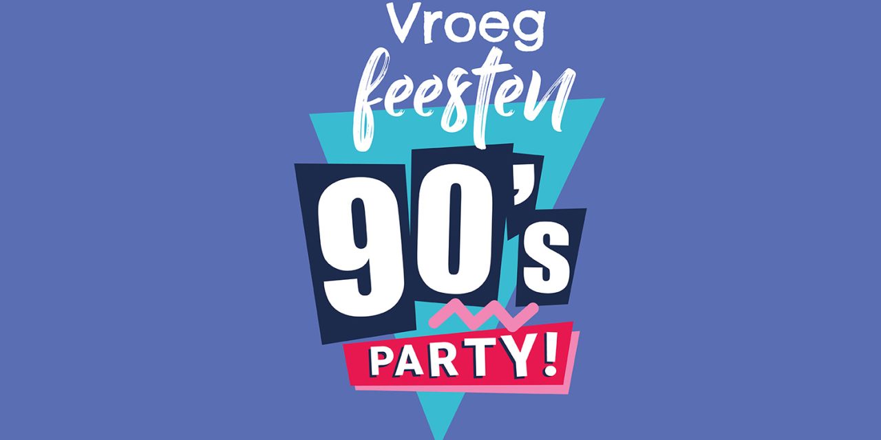 Van Spice Girls tot Backstreet Boys: Theater de Kamers brengt ze weer tot leven met de Vroeg Feesten 90’s Party
