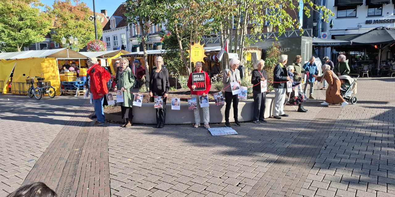 Interview deelnemer Stilteprotest voor Palestina in Amersfoort