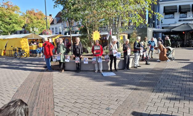 Interview deelnemer Stilteprotest voor Palestina in Amersfoort