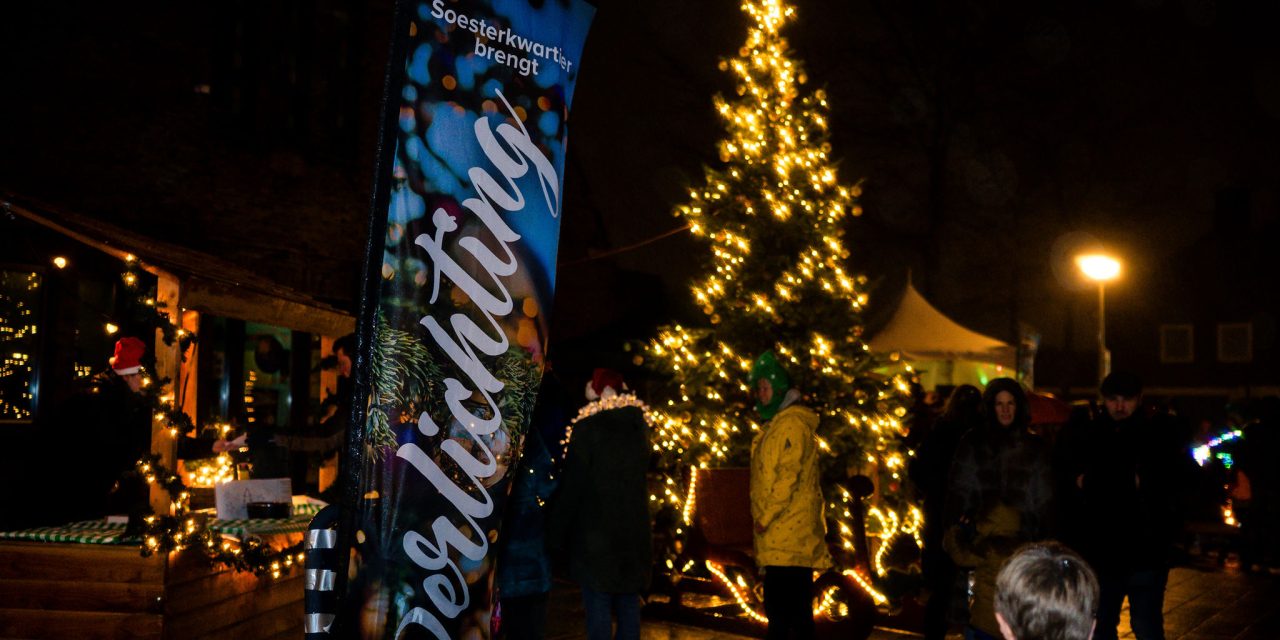 Drakenparade en kerstverlichtingsroute brengen licht in Soesterkwartier