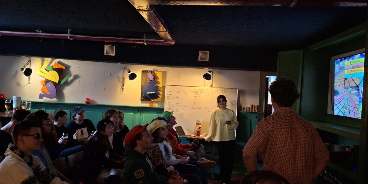 Mario Kart en bier zorgen voor een drukke middag bij pizzeria Bombari in Amersfoort