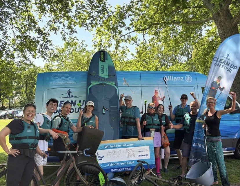 Clean up on tour zet zich in voor een schoner Amersfoort