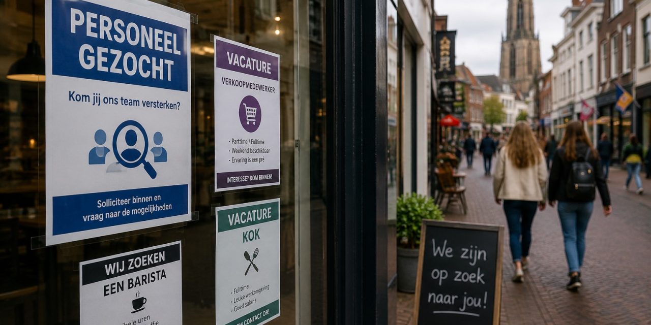Arbeidsmarkt in Amersfoort blijft zeer krap ondanks lichte daling van personeelstekort