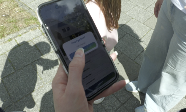Met een smartphone op ontdekkingstocht door Nieuwland
