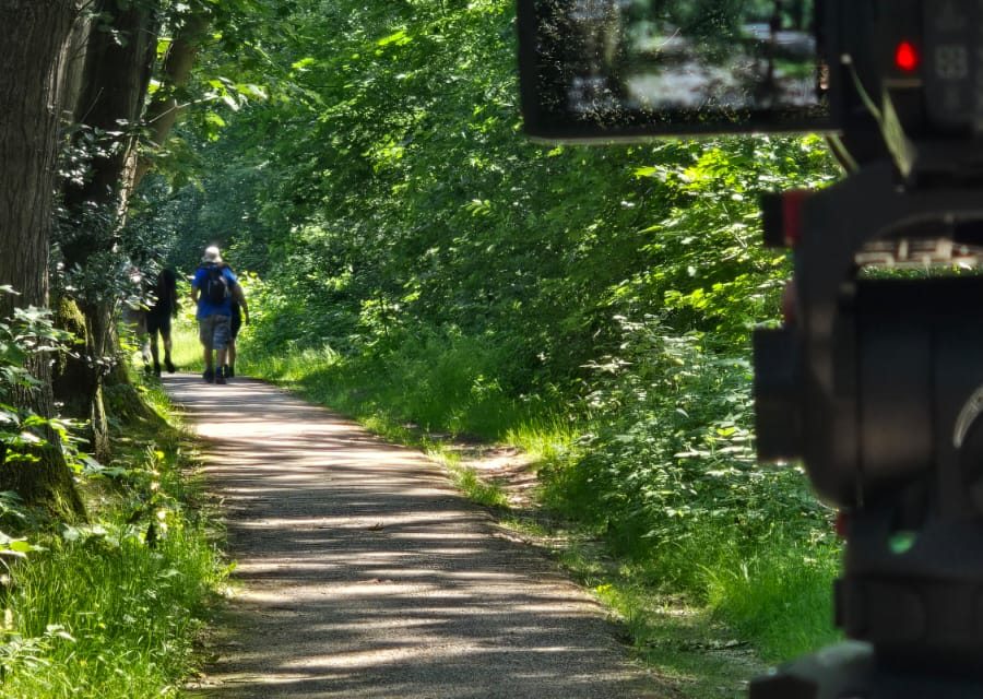 Wandelen bij 32 graden: ‘Het is geen wedstrijd, het is gewoon lekker genieten’
