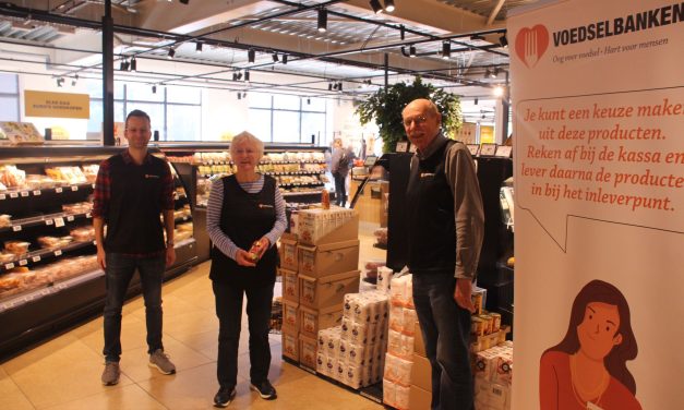 Inzamelingsactie voor voedselbank in Jumbo Bilthoven