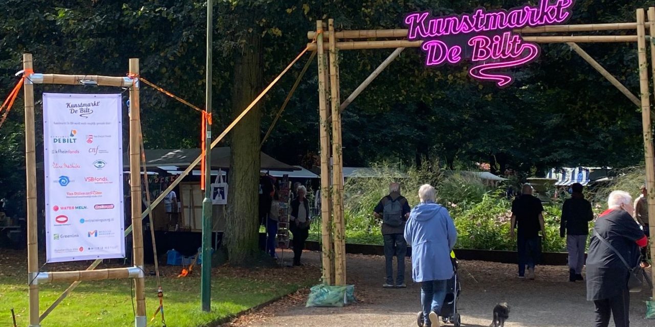 Na drie jaar weer kunstmarkt in de Bilt