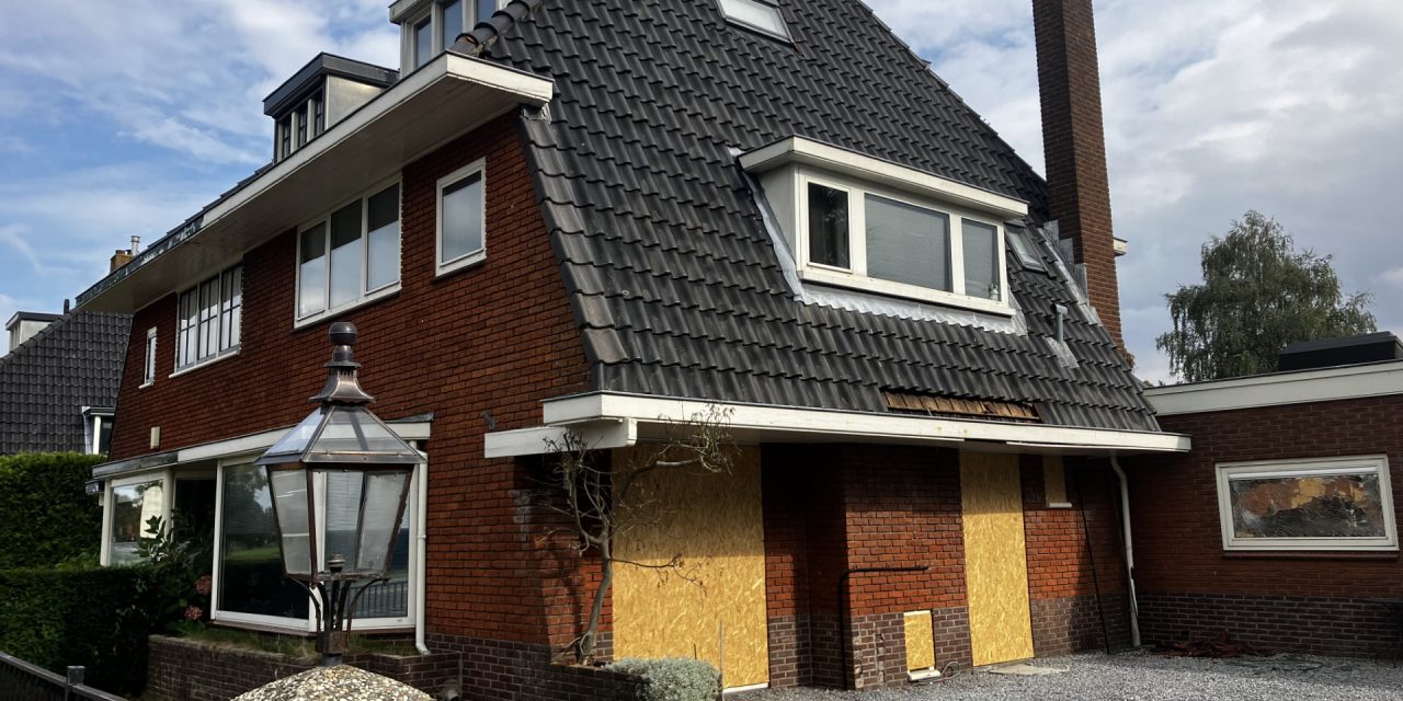 Explosie bij woning in Groenekan