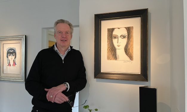 Na 20 jaar opbouwen heeft Martijn een van de grootste collecties werken van Kees van Dongen