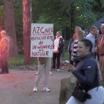 Protest tegen AZC-plan op Berg en Bosch: ‘Het is gewoon geen goede locatie’