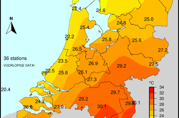 Het weer is weer wat extremer bezig: “Warme dagen worden warmer, maar de koude dagen ook.”