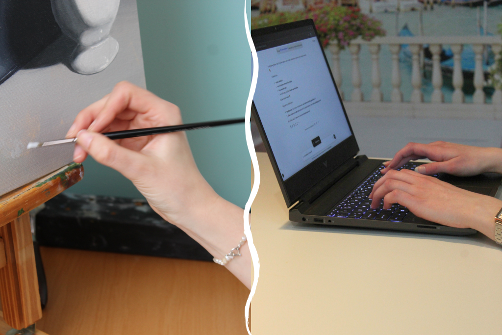 Tussen penseel en prompt