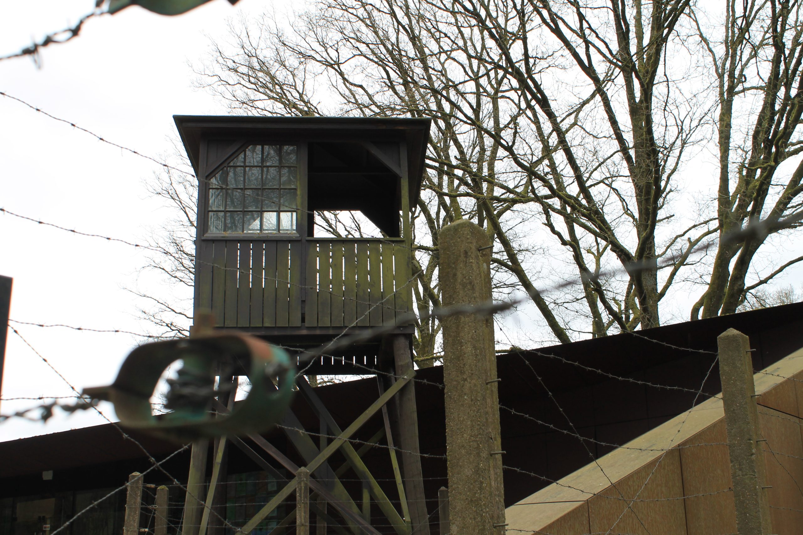 Kamp Amersfoort diende in de Tweede Wereldoorlog als concentratiekamp. Na de bevrijding werd de naam veranderd naar Kamp Laan 1914 en diende het als interneringskamp. Bron foto: Chimène de Jonge 