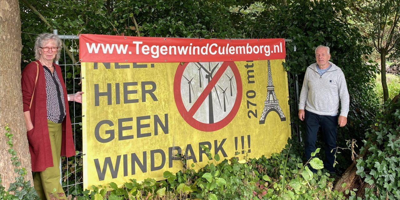 Werkgroep Tegenwind laat schaduwkant windturbines horen