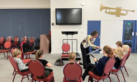 Muziekcircuit bij Pieter Aafjes laat kinderen kennismaken met muziek