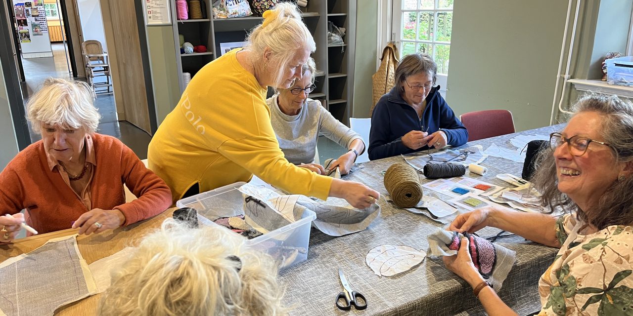Olga Ellerman gaat creatief aan de slag met het verleden