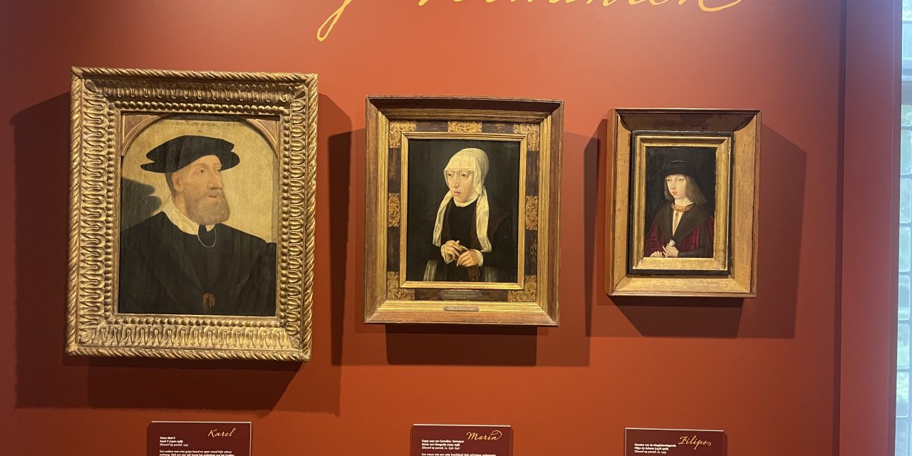 Portret van Elisabeth van Culemborg tijdelijk vervangen door schilderijen van familieleden