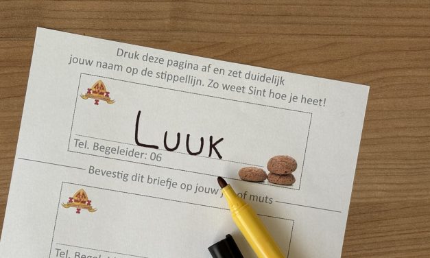 Culemborgse intocht krijgt persoonlijke aanpak: Sint vraagt kinderen om naamkaartjes