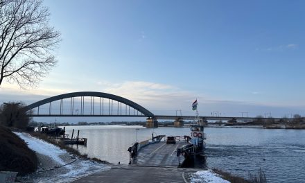 Pont Culemborg in de sneeuw