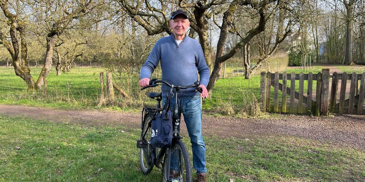 Jan Jansen zet zich in voor fietsers in Culemborg