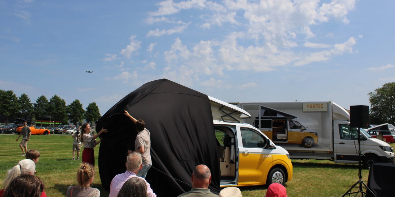 Onthulling nieuw camperbusje Ventje op Eventje’26