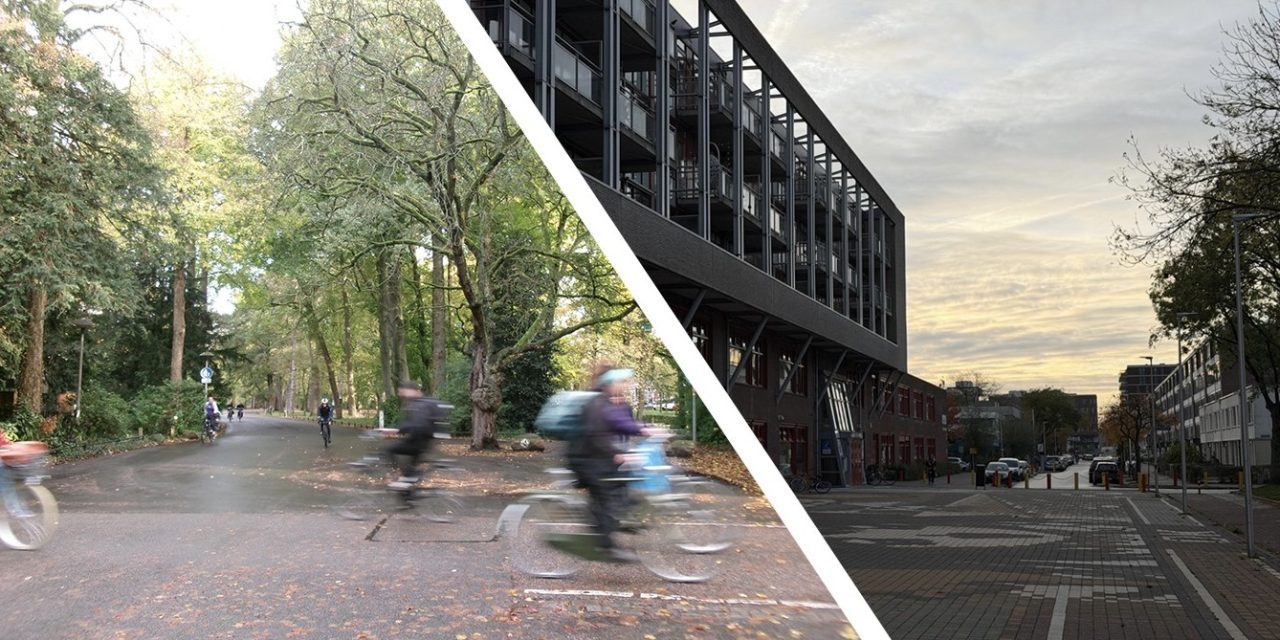 Fietsende studenten leggen subtiel verschil in luchtkwaliteit bloot