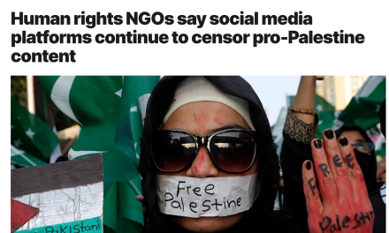 Big tech: Contentmoderatie rondom Palestina