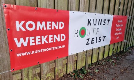 Een kunstroute in Den Dolder met weinig bezoekers.