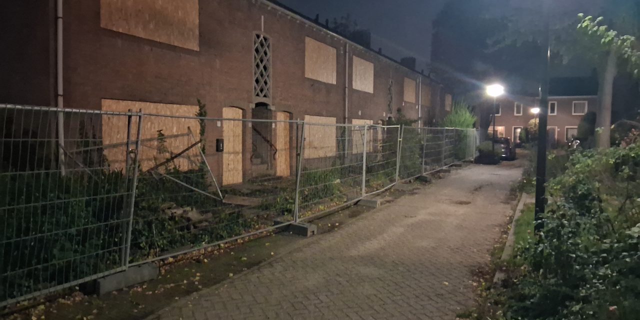 Verbouwing Tuinstraatkwartier ligt stil