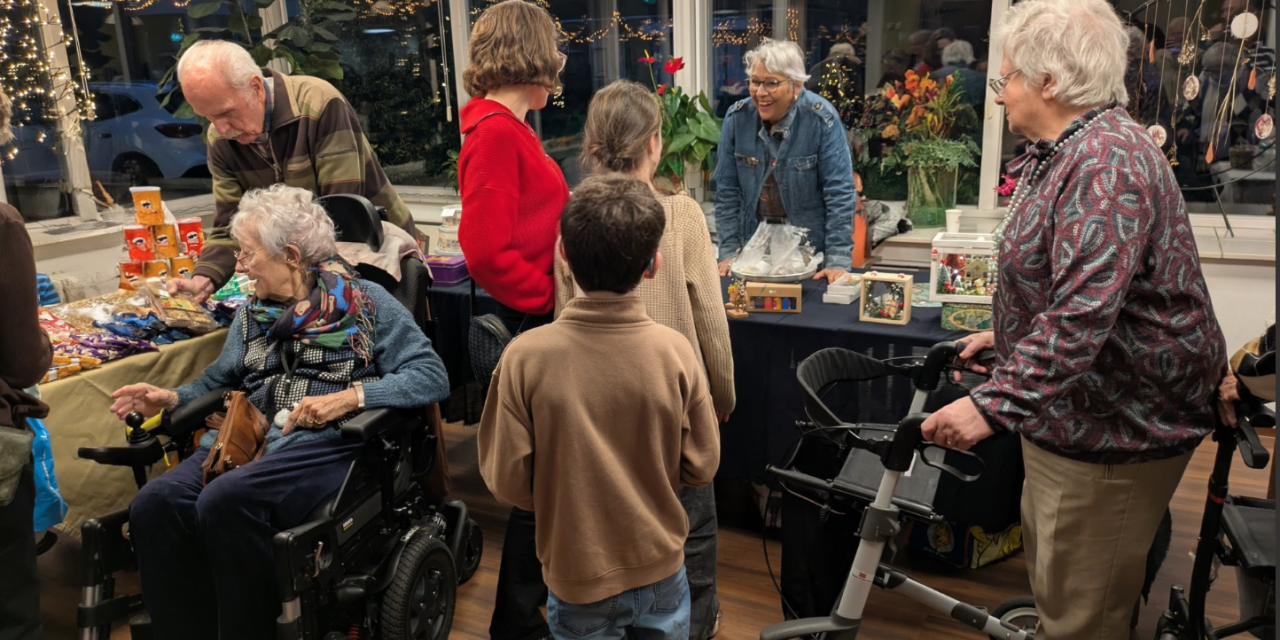 Winterfestijn georganiseert door de Accoladezorg trekt jong en oud