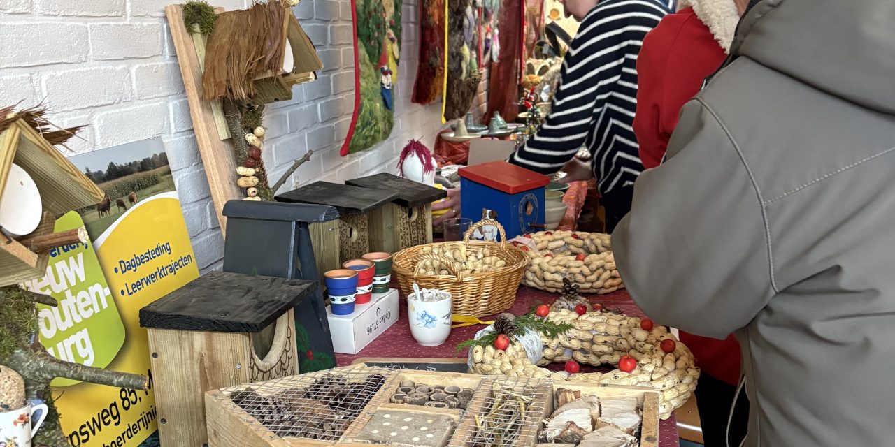 De wintermarkt is drukker dan verwacht: “Ik ben positief verrast.”