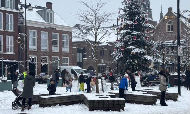 ‘’Er ligt sneeuw, we moeten hier iets mee’’ Nog geen dag later stond het Sneeuwpopfestival er