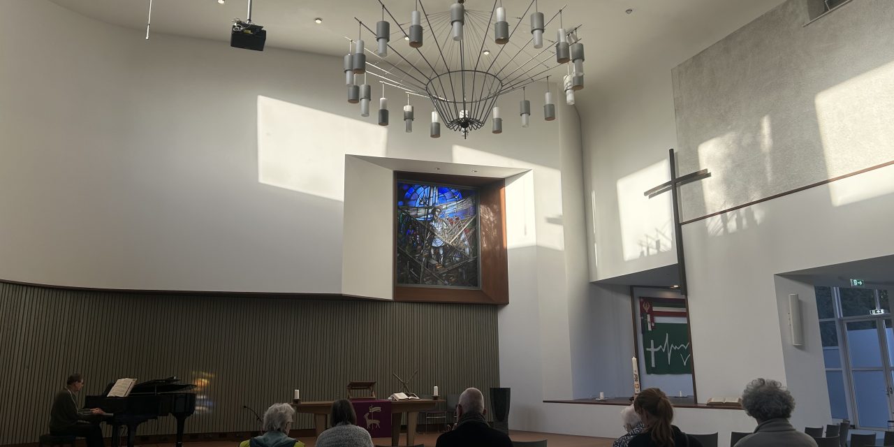 De stille week in de Oosterlichtkerk   