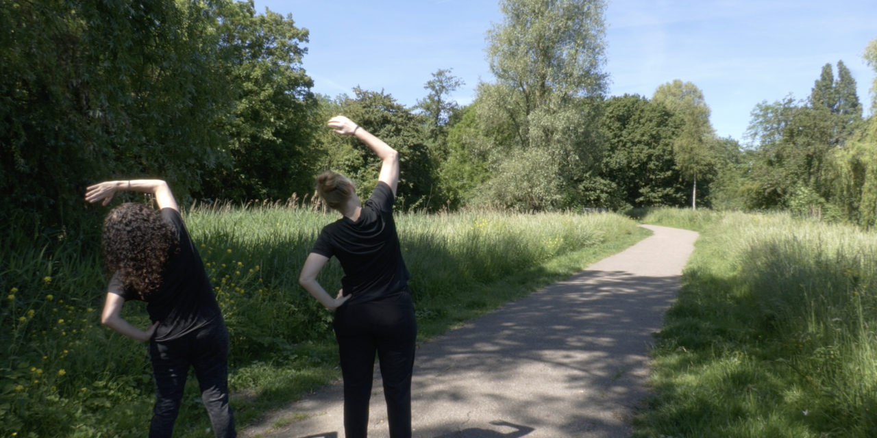 Een glimlach als resultaat van samen bewegen in De Bilt