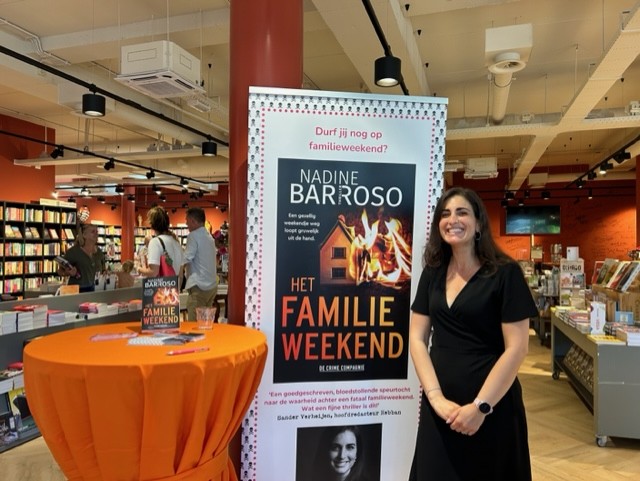 Nadine Barroso signeert nieuwe thriller in Bilthovense boekhandel