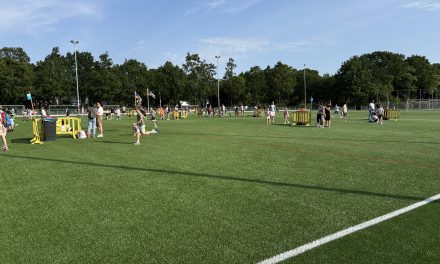 Honderden wandelaars trekken door De Bilt tijdens derde avond van Avondvierdaagse