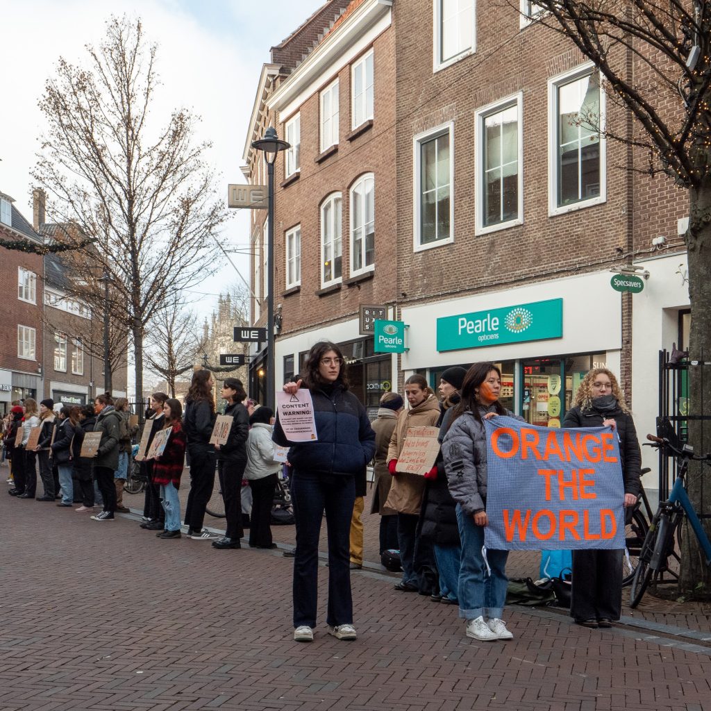 Zwijgende studenten spreken zich uit tegen seksueel geweld en intimidatie in Middelburg