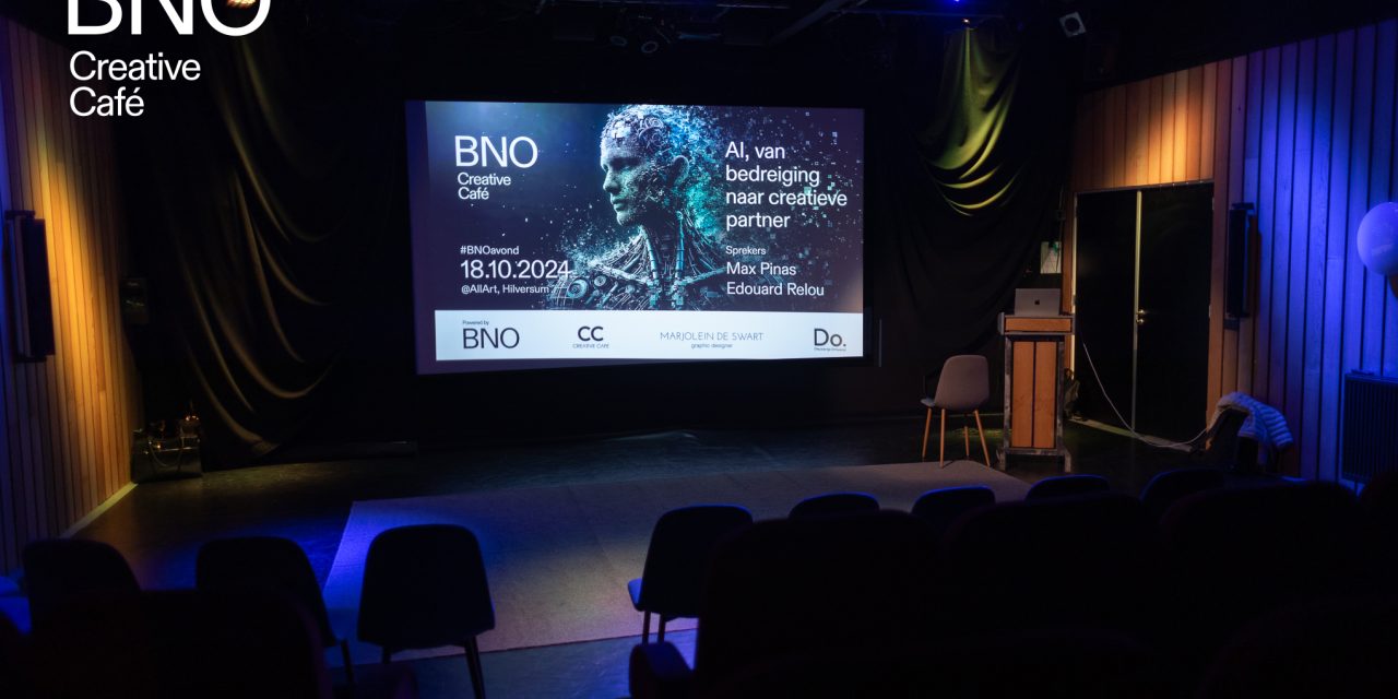 lezing over AI in BNO Creative Café