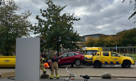 Brand in parkeergarage kantoor Nike europa