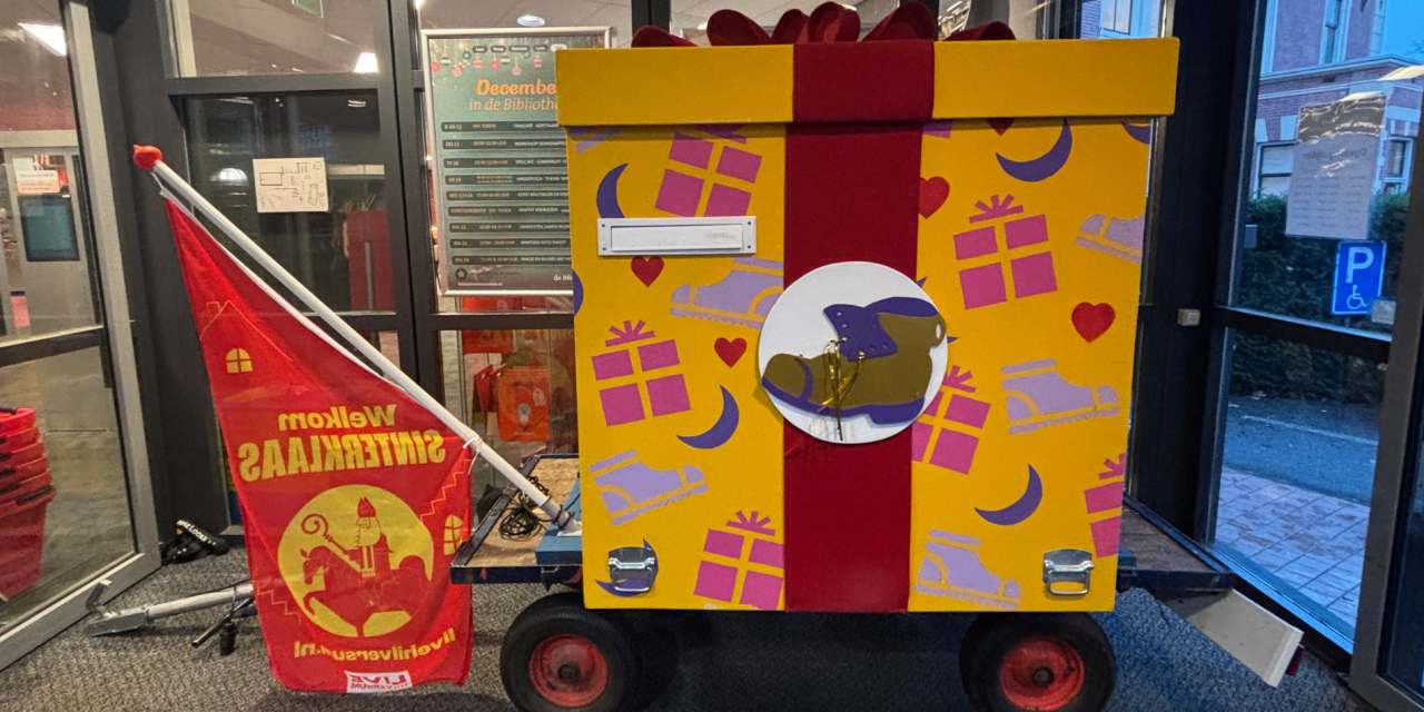 Sinterklaasactiviteiten in de bieb: gedichten schrijven en creatief inpakken