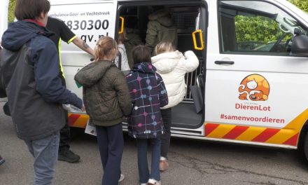 Kinderen in Hilversum ontdekken het werk van de dierenambulance