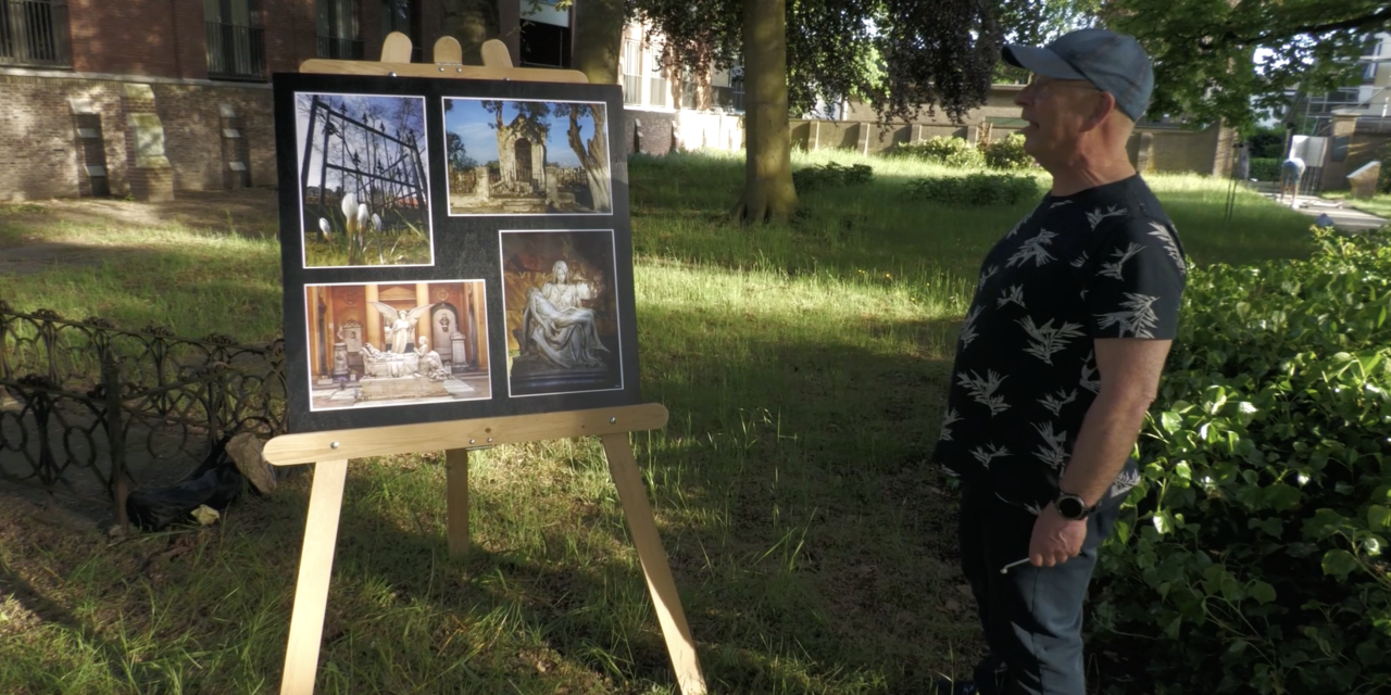 Fotoclub ‘t Gooi exposeert voor het eerst buiten, opbouw gaat er opeens heel anders aan toe