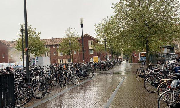 Inwoners Houten last van fietsenprobleem bij plein Piazza