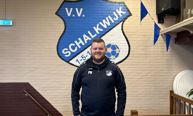 Pieter Verweij nieuwe hoofdtrainer V.V. Schalkwijk 