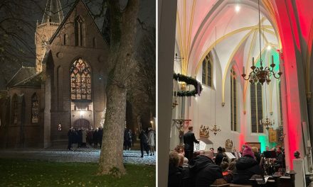 Dirigent Rodin Rosendahl leidt voor de laatste keer Houten het kerstseizoen in